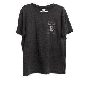 Elvis Presleys Graceland Mens Black T-Shirt Short Sleeve Round Neck Size XL